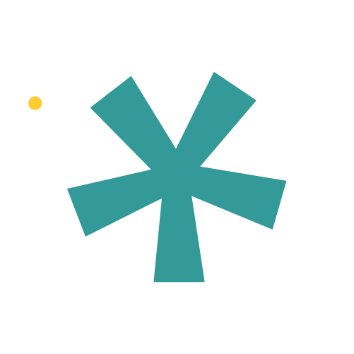 Tropic pentagram with text "turn vision in to reality"