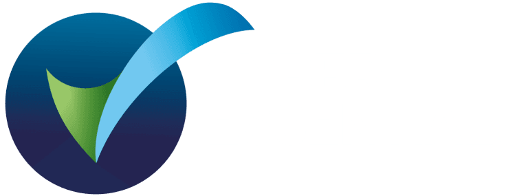 Cyber Essentials logo featuring a green check mark and blue swoosh on a dark blue circle, with the words Cyber Essentials in bold white text.