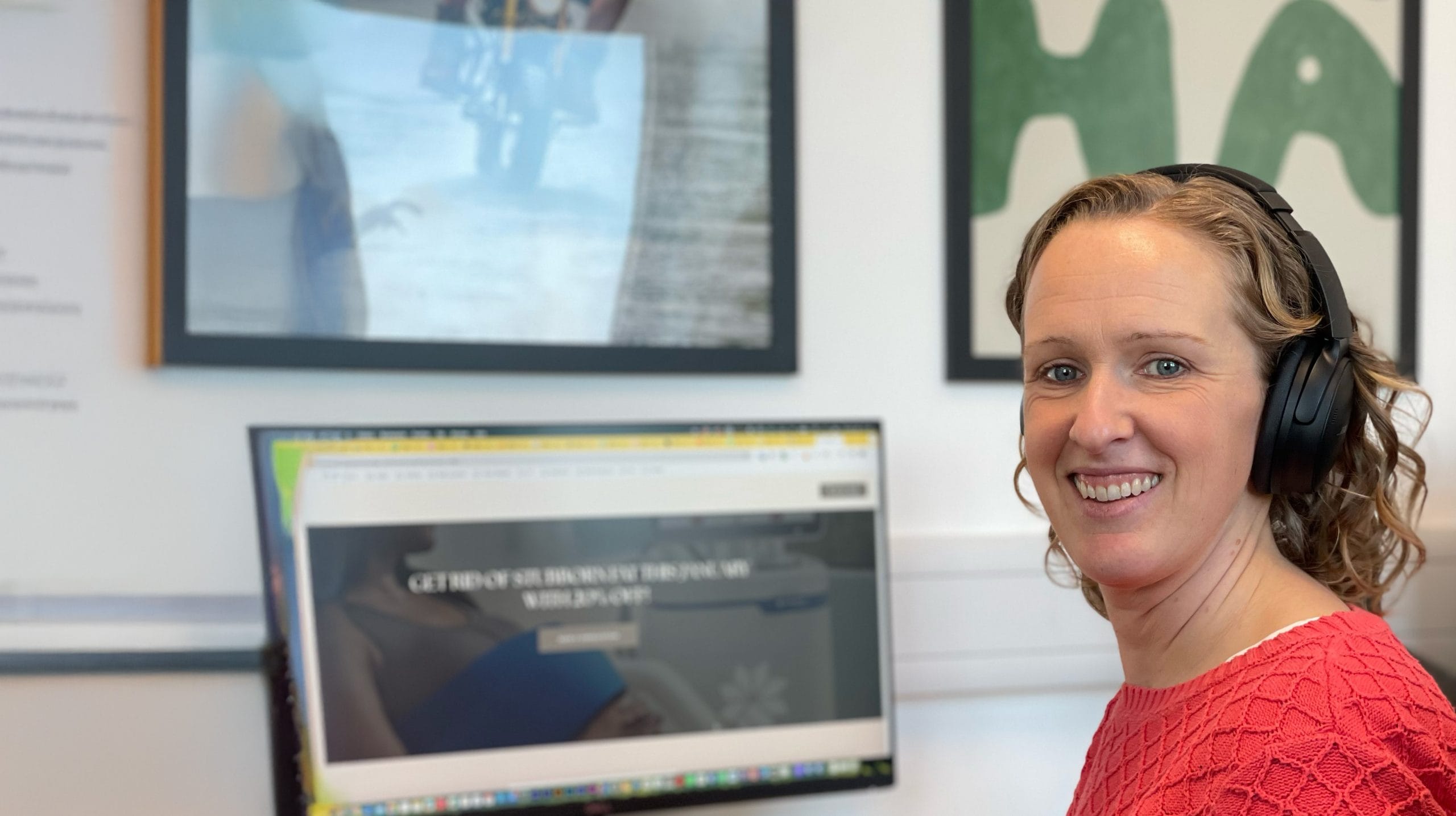 Emma, web developer at tropic, north wales